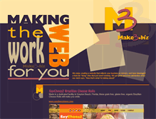 Tablet Screenshot of make3.biz